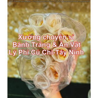 10 bịch bánh tráng Bơ Muối Hành Phi