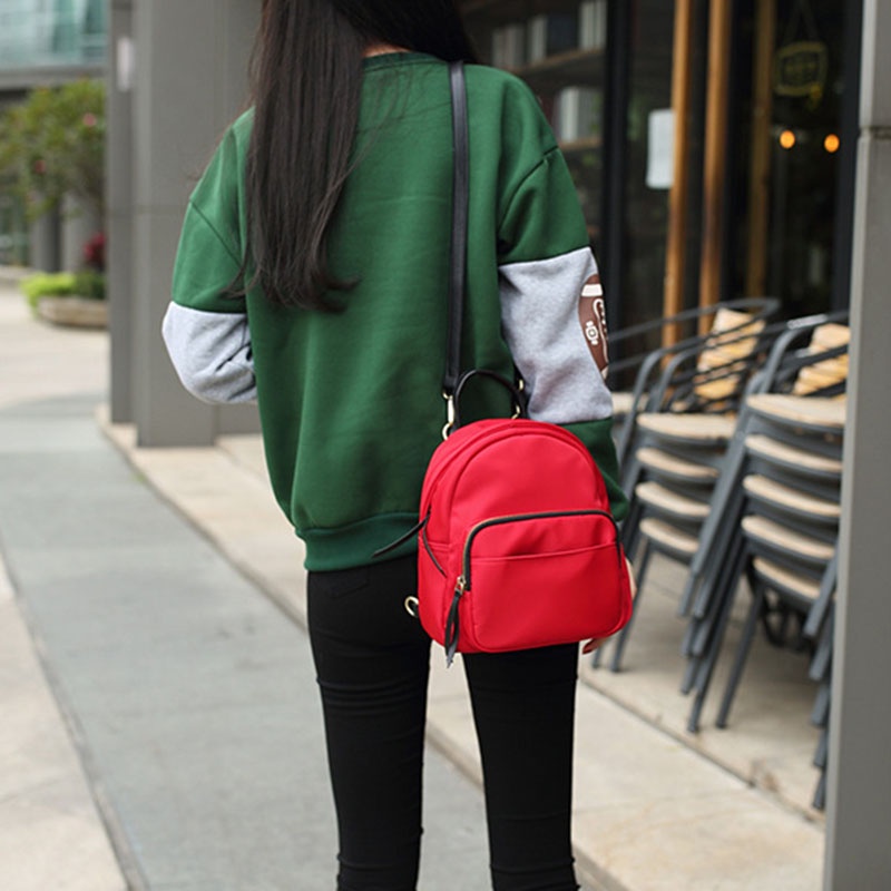 Ielgy Ba Lô mini Đa Năng Phong Cách Hàn Quốc Đơn Giản Cho Nữ