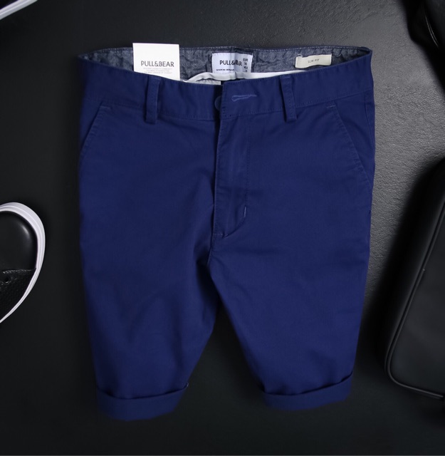 Quần Short Nam Kaki Mềm Mịn Màu Trẻ Trung Phong Cách Hàn Quốc