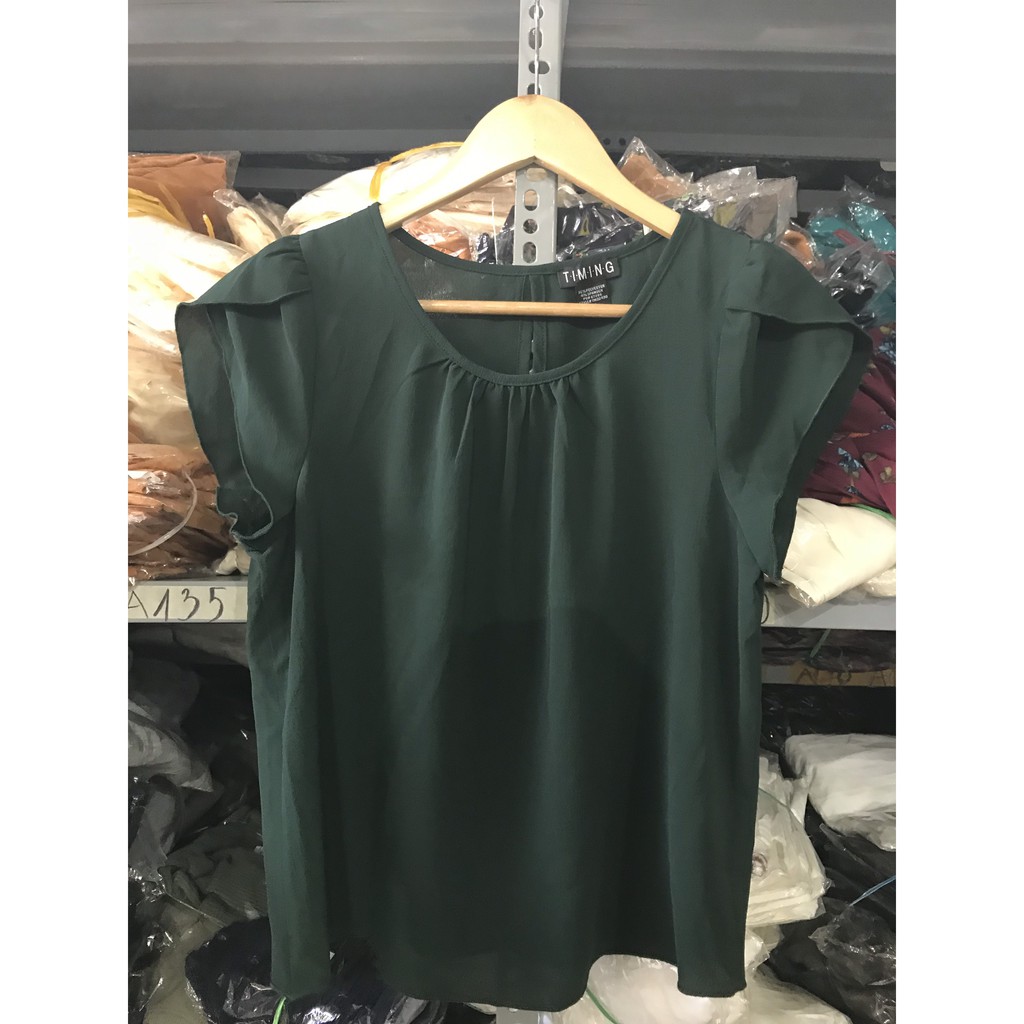 Áo voan tay xếp | BigBuy360 - bigbuy360.vn