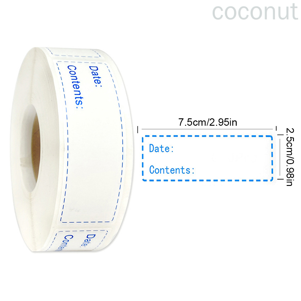 Cuộn 150 Miếng Dán Trang Trí Tủ Lạnh Hình Cây Dừa