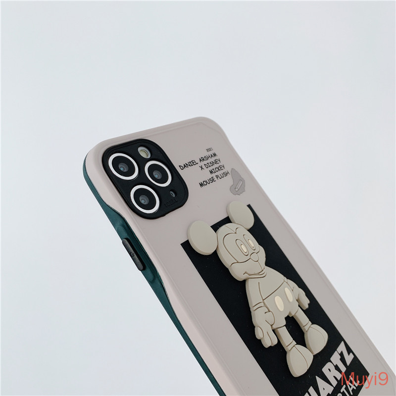 Ốp điện thoại mềm họa tiết mickey cho Iphone 12 11Promax X Xsmax Xr I8 / Se2 7Plus | BigBuy360 - bigbuy360.vn