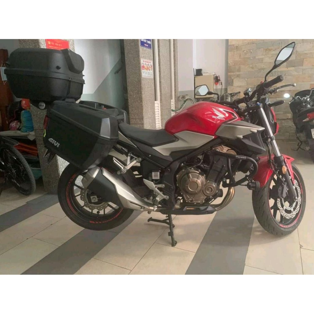 2 Thùng hông Givi E22N ( Tặng cặp khung hông đa năng )