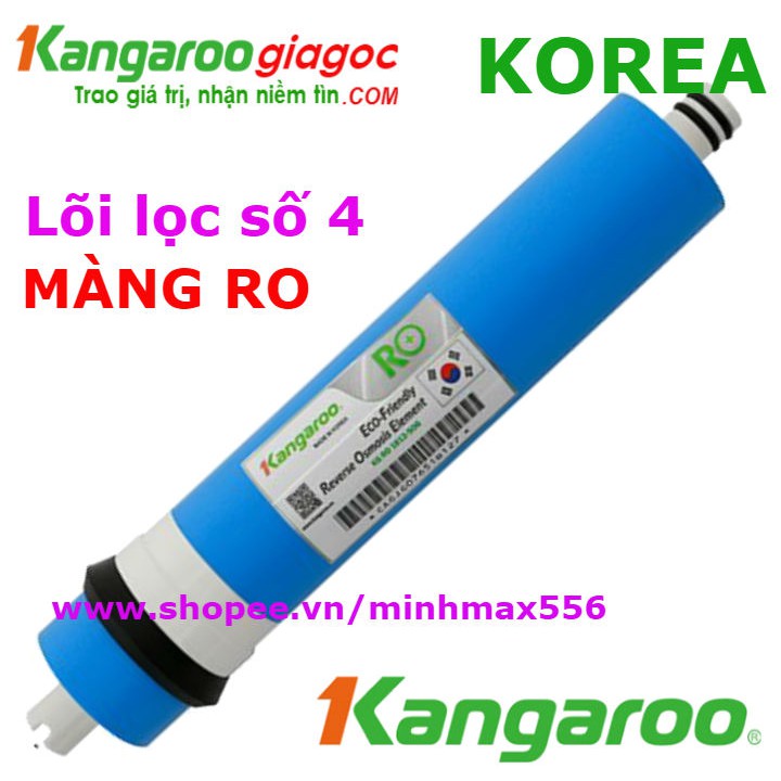 Combo 6 lõi lọc Kangaroo số 4-5-6-7-8-9 [CHINH HANG]  | Lõi lọc nước kangaroo số 4-5-6-7-8-9