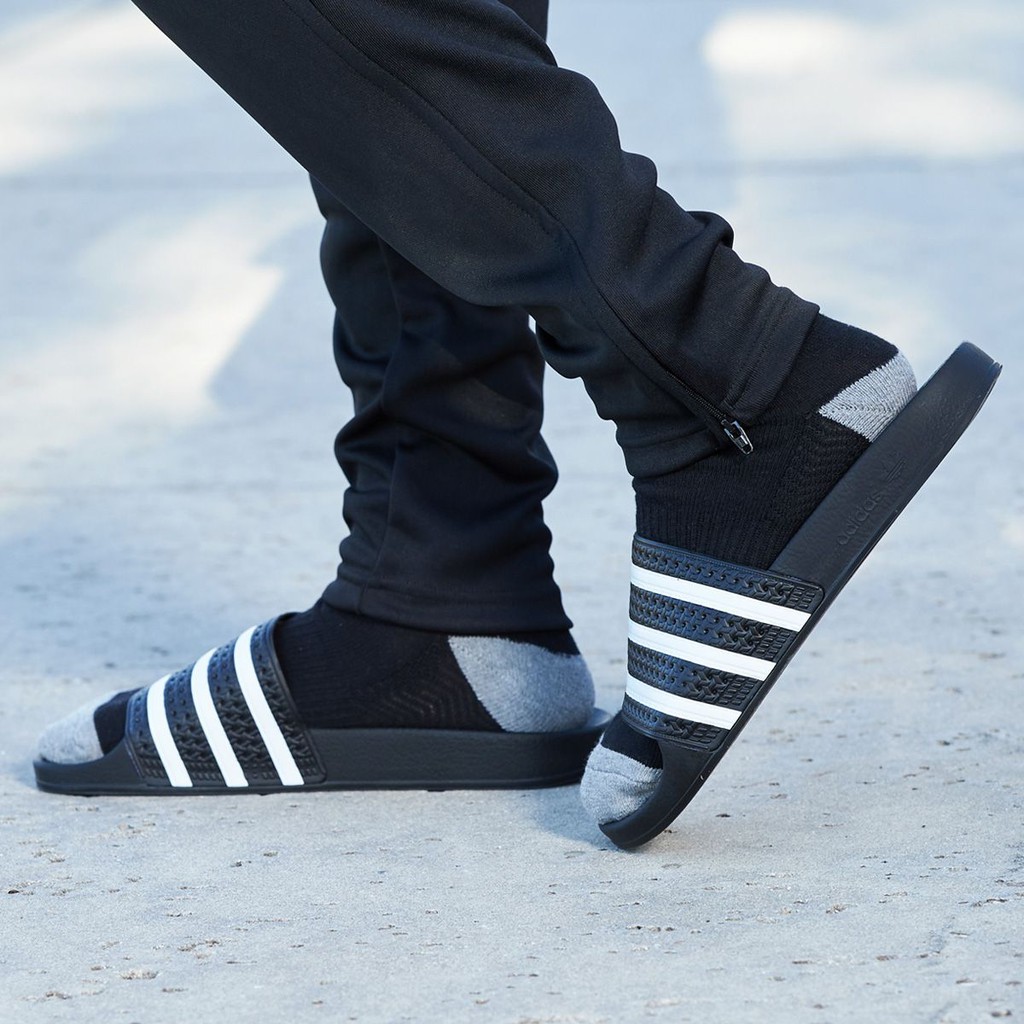 Dép Adidas Made In Italy Chống Nước Chính Hãng 🔴SIMPLE SNEAKER🔴 Adidas Adilette Slide Dép Quai Ngang Nam Nữ