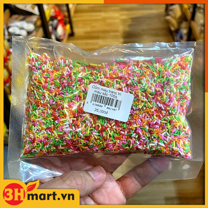 Cốm màu trang trí