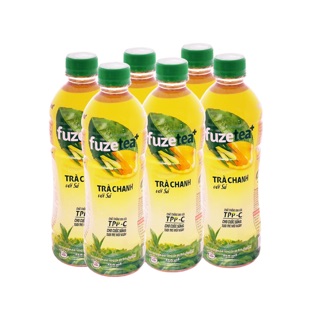 Lốc 6 chai Trà chanh sả Fuzetea của Coca Cola