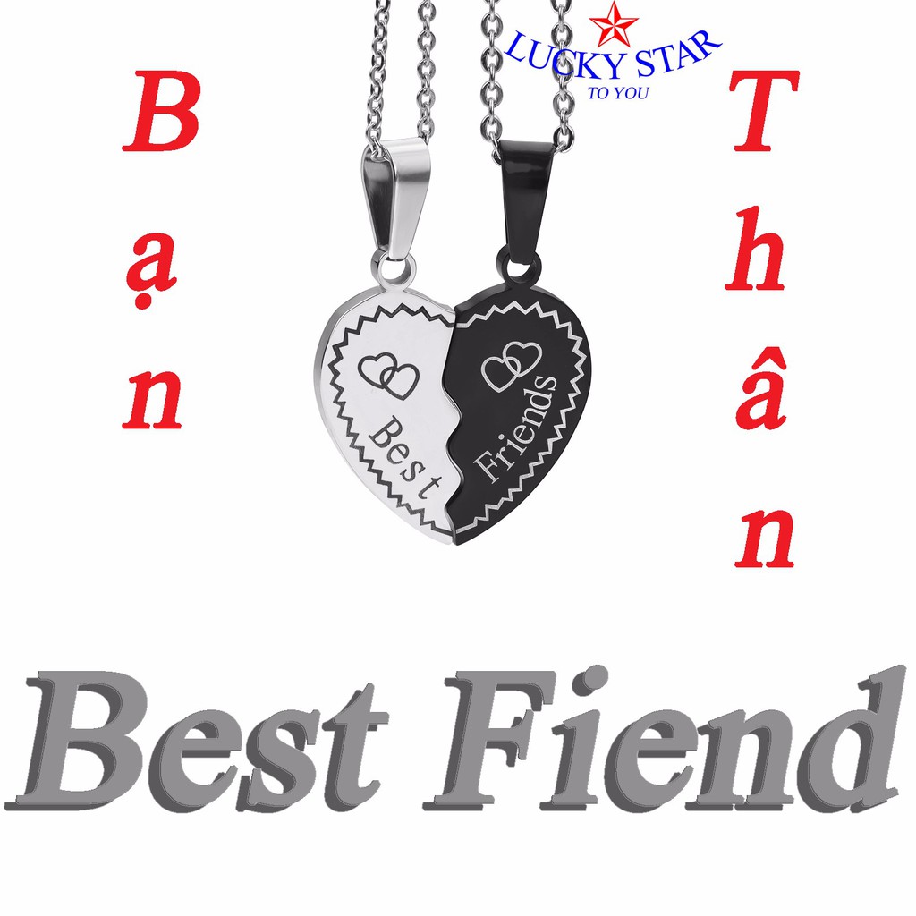 Dây chuyền đôi Bạn Thân - Best Friend