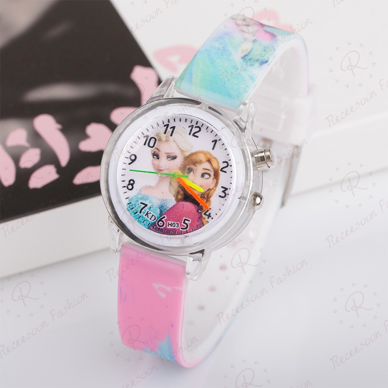 Đồng hồ họa tiết nhân vật phim Frozen đeo tay dành cho bé | BigBuy360 - bigbuy360.vn