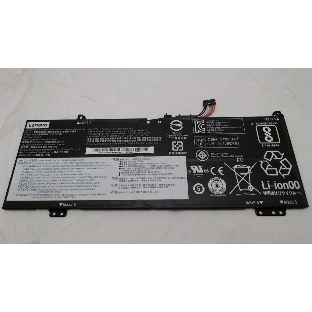 Pin laptop Lenovo 530S-14ARR 530S-14IKB MÃ L17C4PB0 L17M4PB0 LOẠI TỐT