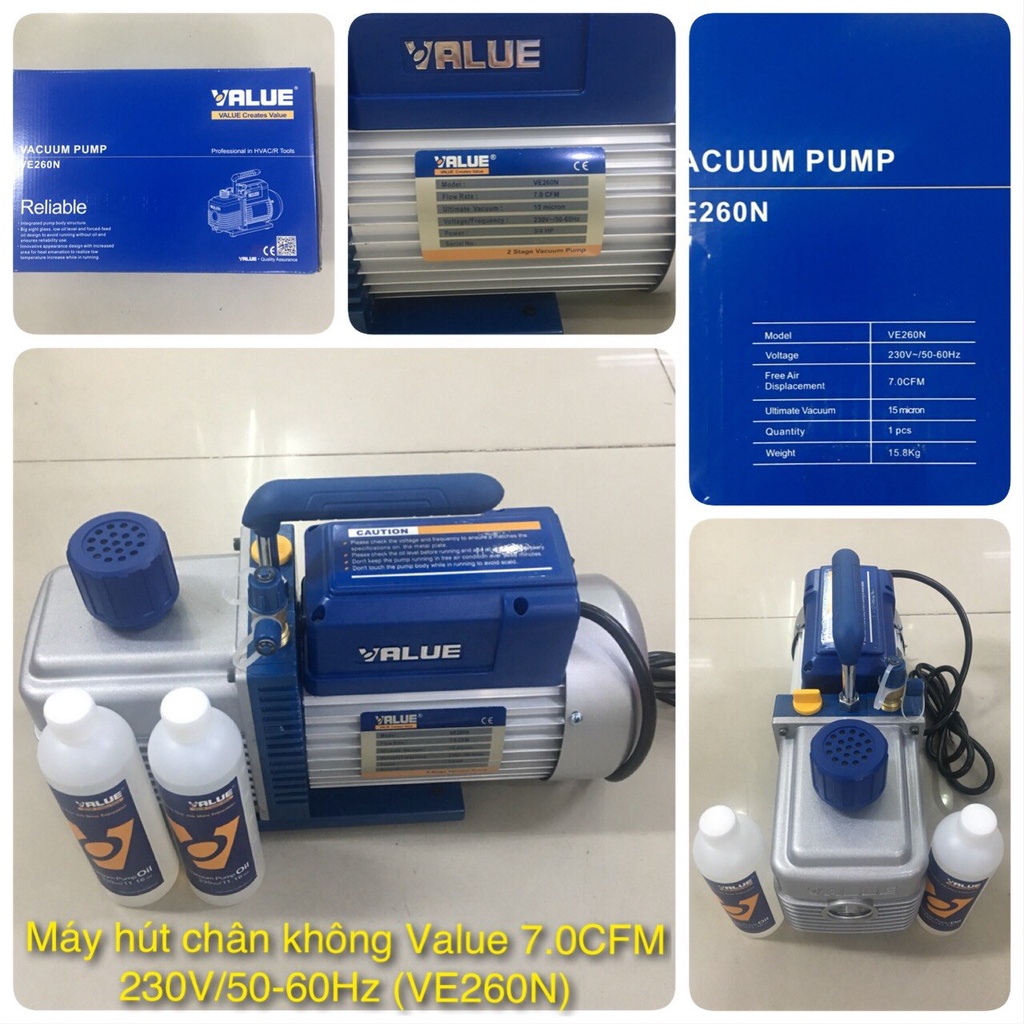 Máy Hút Chân Không Value 9.0CFM Model VE280N