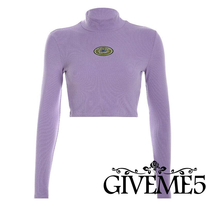 Áo tay dài kiểu ngắn dáng ôm dành cho nữ