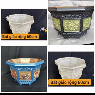 Khuôn đúc chậu Bát giác 60