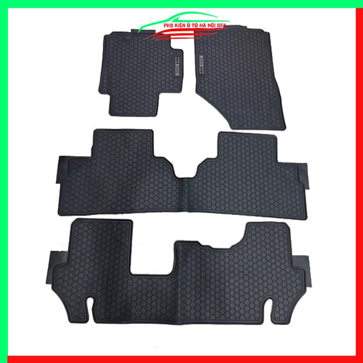 Thảm lót sàn cao su cho xe Suzuki XL7 2019-2023 mẫu chữ trắng hàng chuẩn theo xe chịu lực tốt