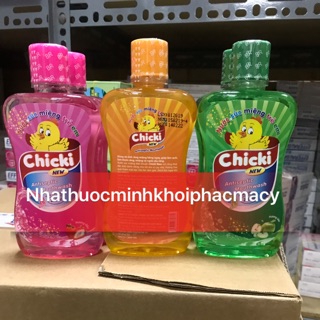 Nước súc miệng chicky