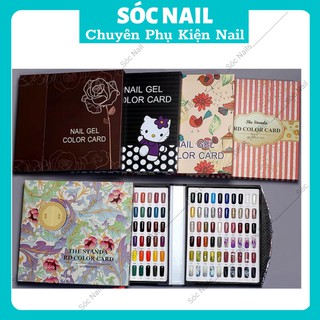 Sổ Gắn Móng Mẫu Nail 120 Ô