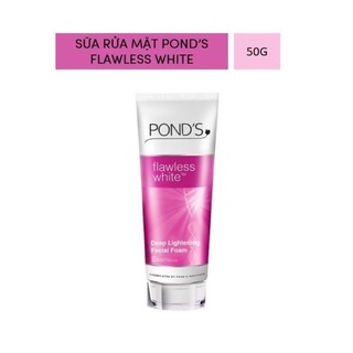 [POND] Sữa rửa mặt sáng da cao cấp Pond's Flawless White TM- Trắng không tì vết 50g