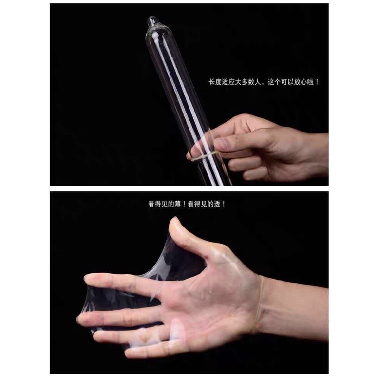 Bao cao su siêu mỏng APP cánh bướm nhiều nước, size nhỏ 49mm,cao cấp nội địa trung quốc [ hộp 100 cái ]