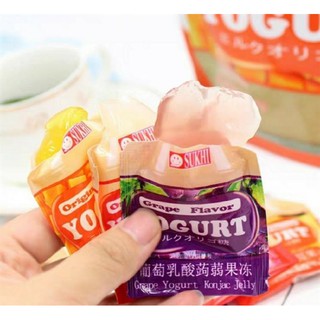 SET 3 GÓI NHỎ THẠCH JELLY YOGURT , JELLY MÈO THẦN TÀI