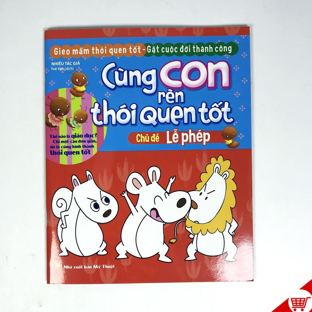 Sách - Cùng con rèn thói quen tốt (Túi 10 cuốn) B250 | BigBuy360 - bigbuy360.vn