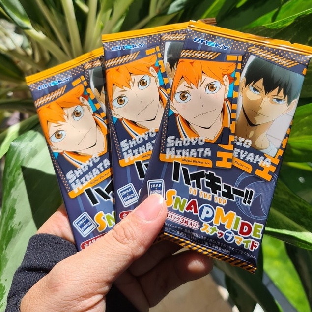 Túi Thẻ Hình Bánh Xốp Haikyuu!!