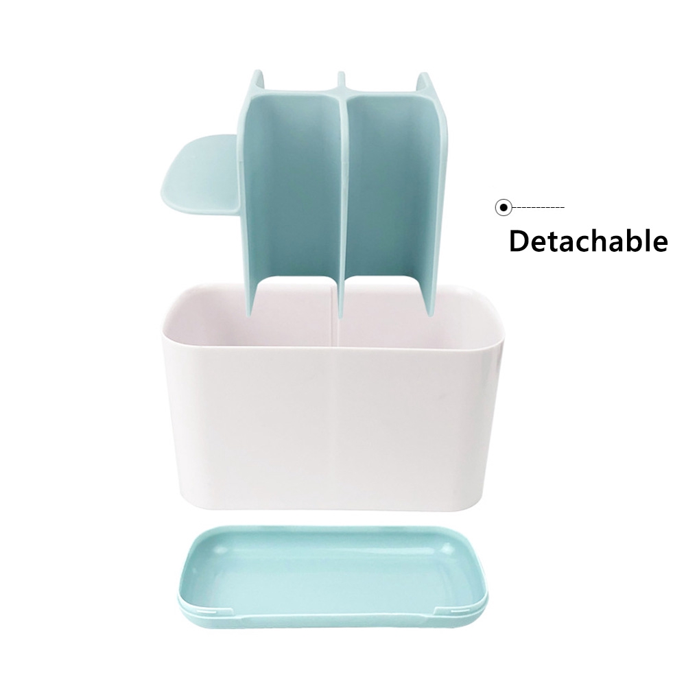 DAPHNE Durable Household Multifunctional Makeup Brush Holder Tooth Brush Shelf Toothbrush Holder