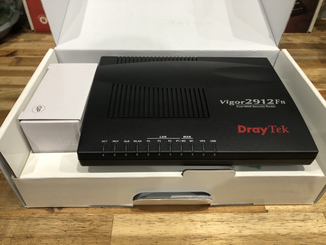 Modem Draytek Vigor 2912F, 2912Fn, 2925Fn new full box