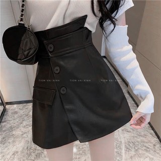 Quần Giả Chân Váy Da Nữ 🍊 [FREESHIP] 🍊