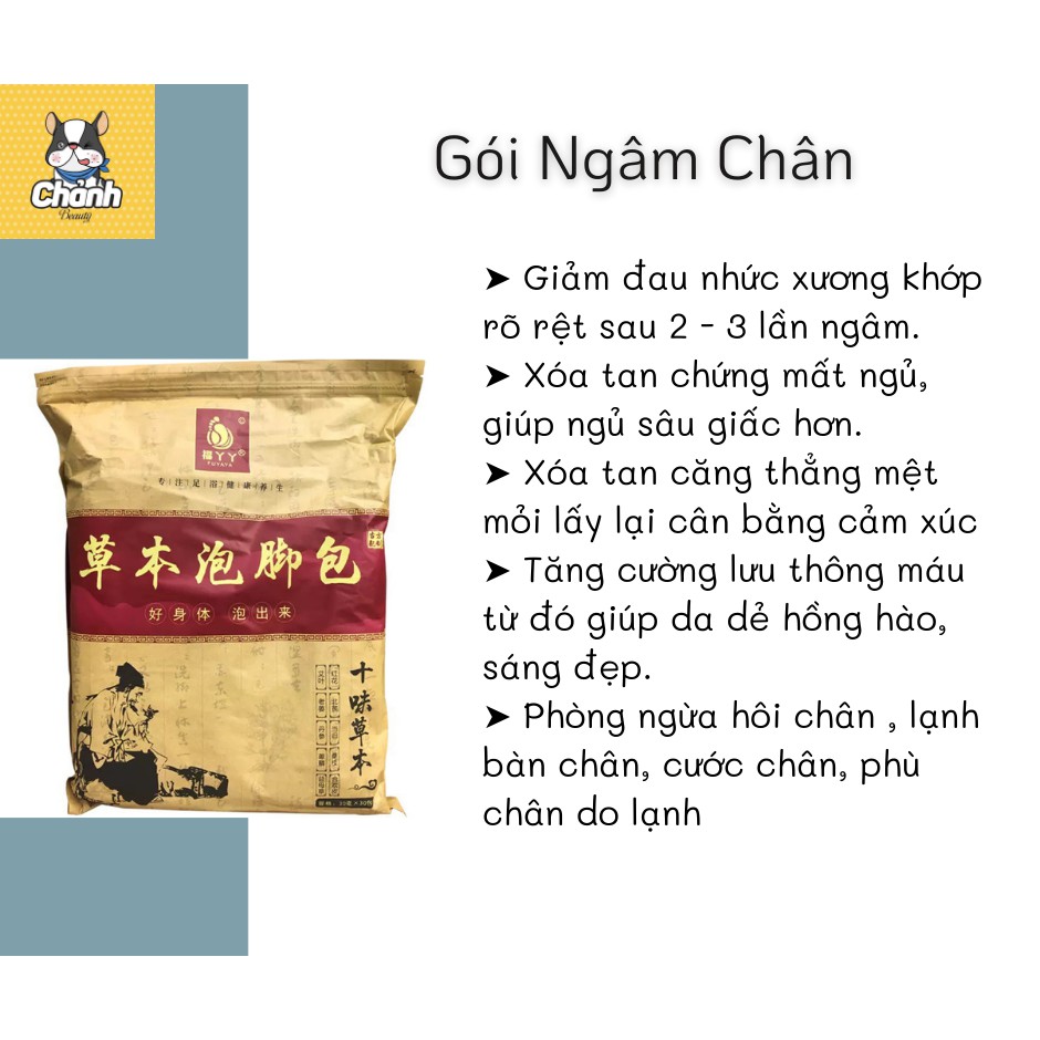 Một Gói 30 Túi Ngâm Chân