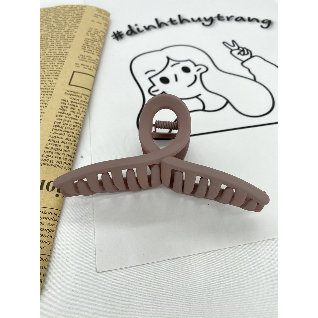 Kẹp Tóc Nữ-Càng Cua ❤️𝙁𝙍𝙀𝙀𝙎𝙃𝙄𝙋❤️Kẹp Cỡ Lớn Thiết Kế Phong Cách Hàn Quốc
