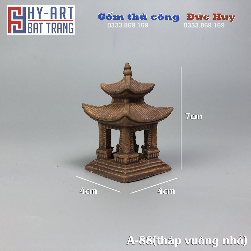 Bộ 7 tượng mô hình Trang Trí Hòn Non Bộ - Tiểu Cảnh - Bể Cá - Bàn Làm Việc