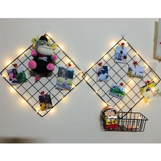 Khung Lưới Sắt Trang Trí Phòng Ngủ, Decor Phòng Khách