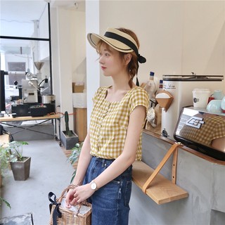 croptop sọc caro