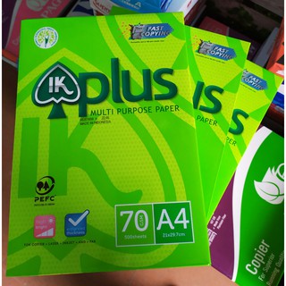 IK PLUS  giấy in, giấy photo size A4