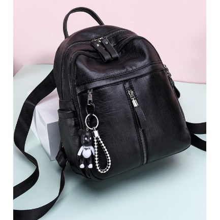 Balo da balo nữ balo thời trang balo đi học h kèm móc khóa A8010