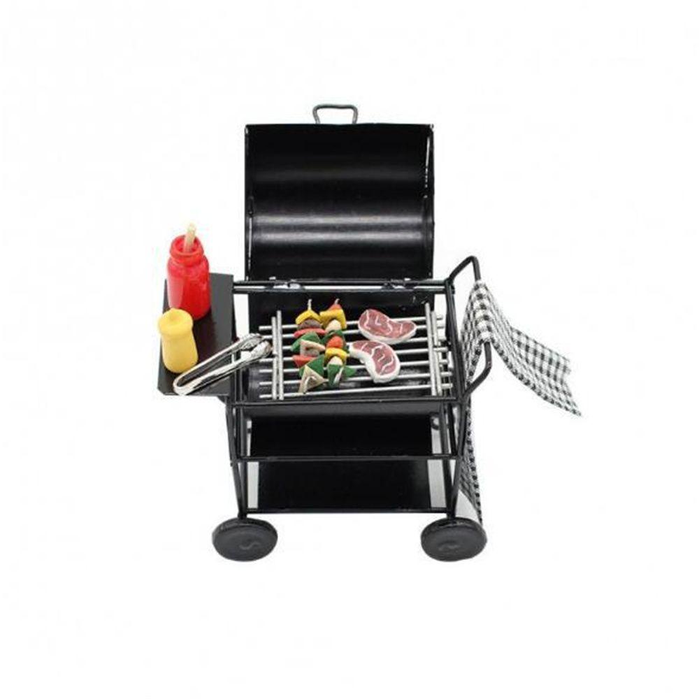 Mô Hình Đồ Nướng BBQ Mini Trang Trí Nhà Búp Bê
