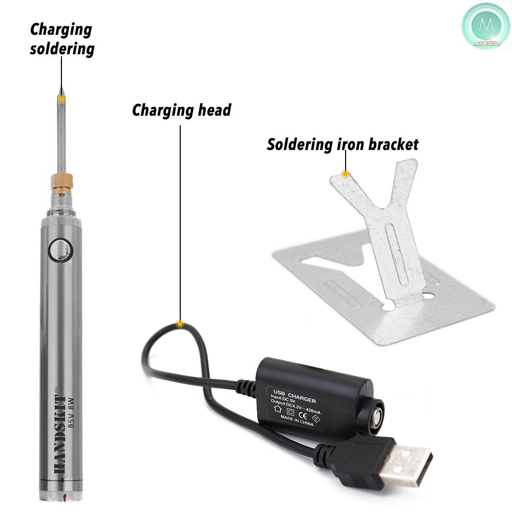 Mỏ Hàn Mini Không Dây Sạc Usb Tiện Dụng Chất Lượng Cao