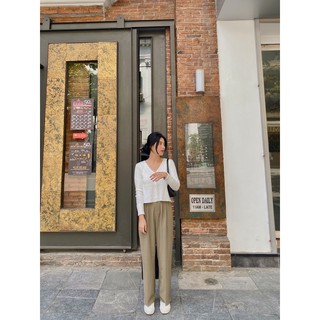 Cardigan v-neck | ảnh thật | áo len cổ v