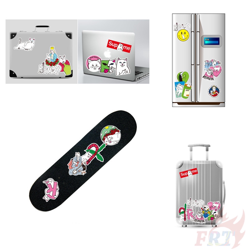 ❉ RipNDip Series 01 Arts Series Stickers ❉ 50Pcs/Set Luggage Laptop Skateboard Doodle Stickers