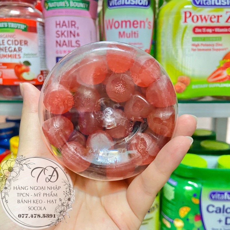 Kẹo dẻo giấm táo Apple Cider Vinegar Gummies Nature’s Truth của Mỹ 120 viên