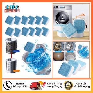 Viên tẩy sạch lồng máy giặtnhập mã . chất làm máy giặt nhanh chóng