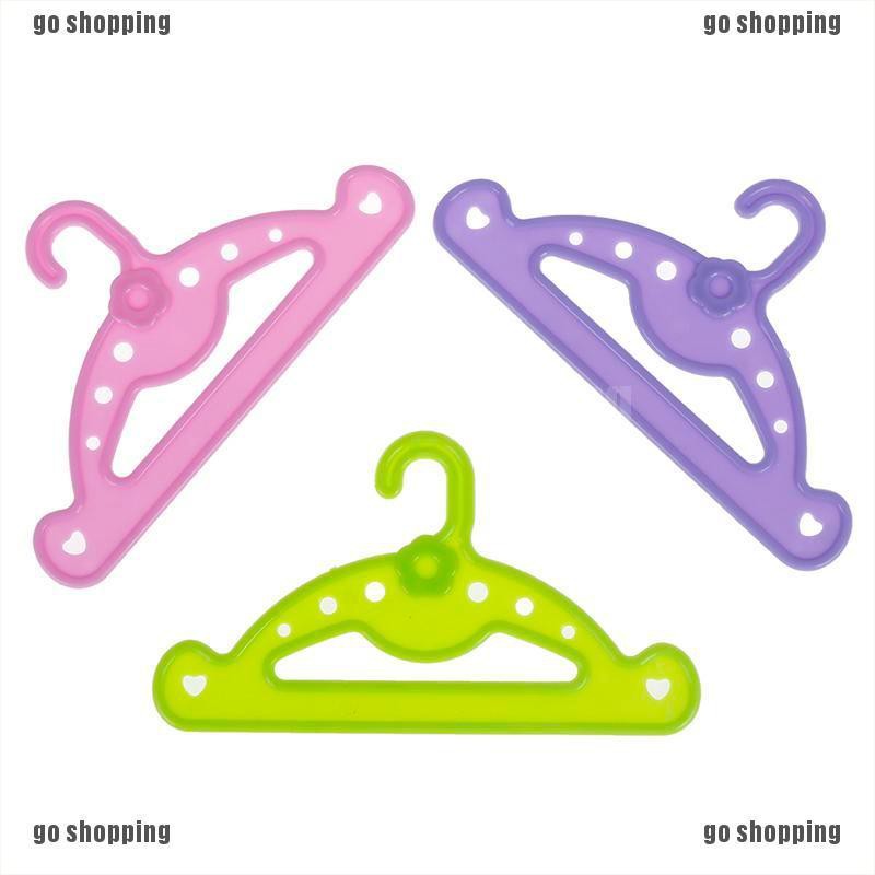 {go shopping}5pcs Hangers doll clothes accessories hanger fit 18 inch doll &amp;43cm doll