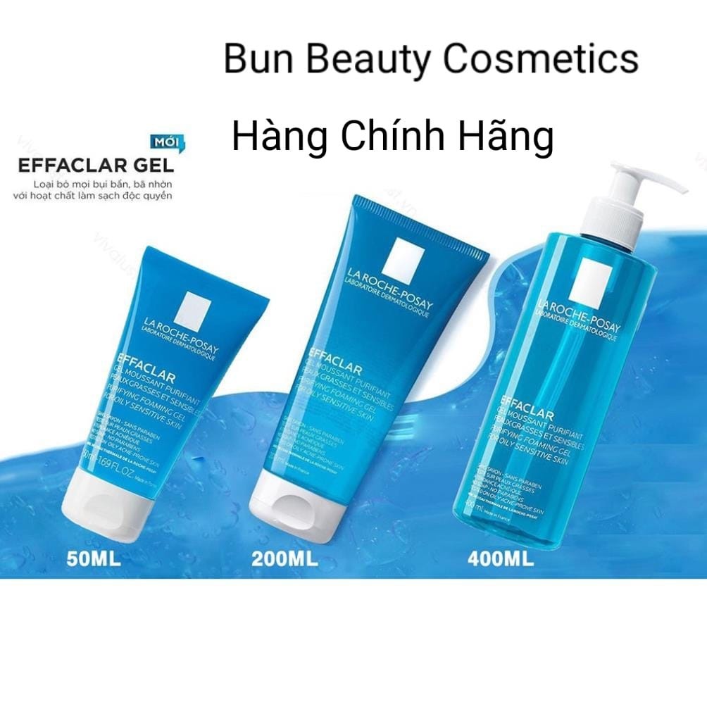 Hàng Chính Hãng- Sữa Rửa Mặt La Roche Possay Cho Da Mụn Pháp - Bun Beauty Cosmetics