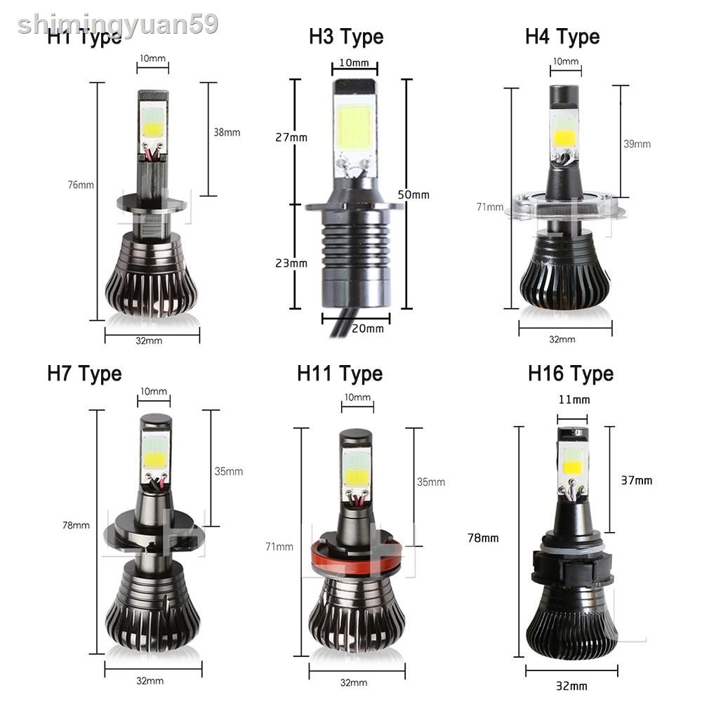 Đèn Led Cảnh Báo Hai Màu Chống Sương Mù H8 H11 H16 Chuyên Dụng Cho Xe Hơi Altis Vios Camry Yaris