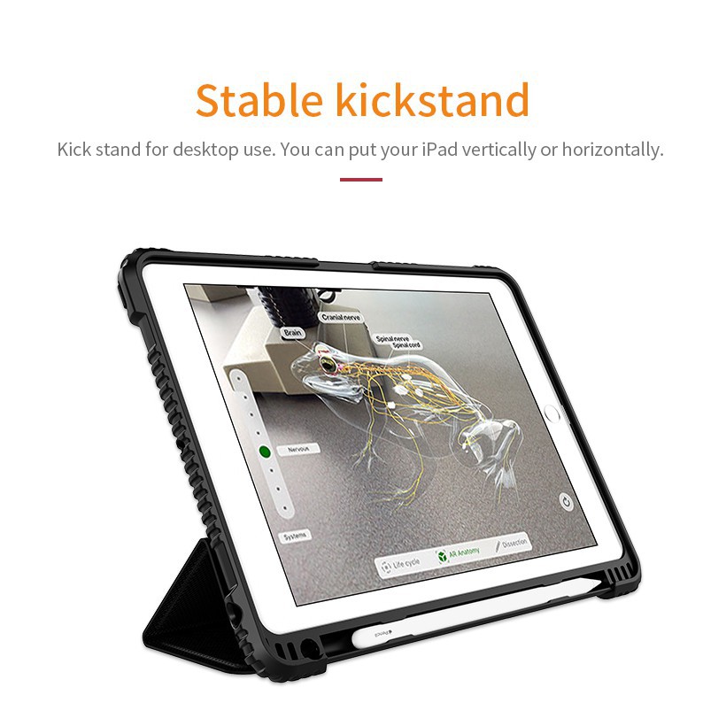 [Mã ELMS5 giảm 7% đơn 300K] BAO DA IPAD 9.7 2018 - 2017 NILLKIN BUMPER CHỐNG SỐC CHÍNH HÃNG HÀNG CHUẨN | BigBuy360 - bigbuy360.vn