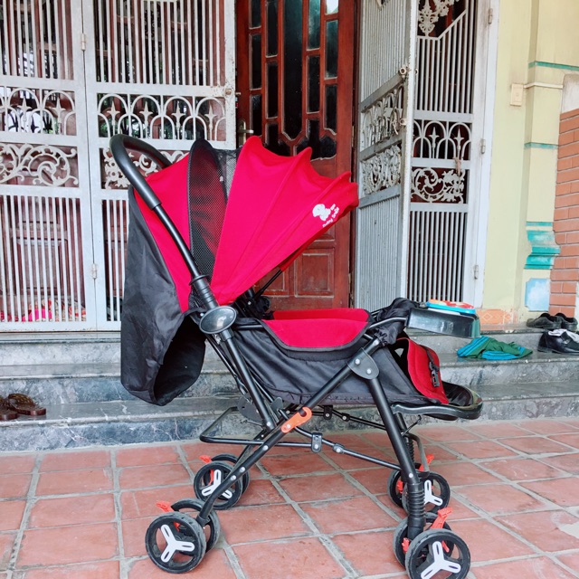 Xe đẩy seebaby gift hai chiều ba tư thế.