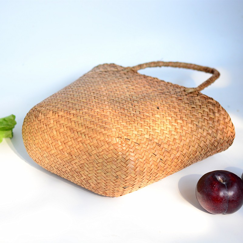 Túi xách đan rơm tự nhiên thiết kế độc đáo thời trang cho nữ