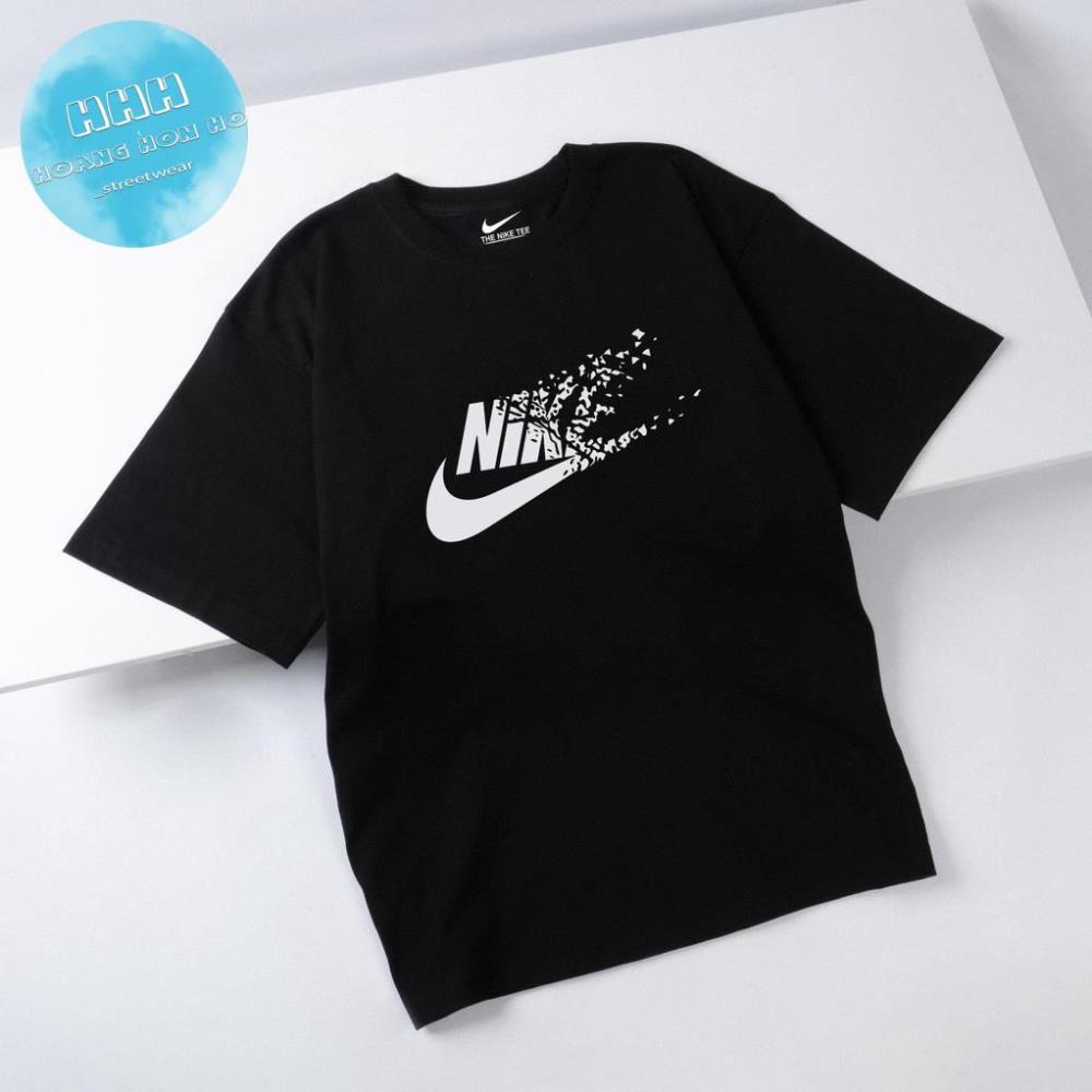 [Premium] Áo thun Unisex Custom Logo N tan vỡ, Vải Cao Cấp Cotton 100%