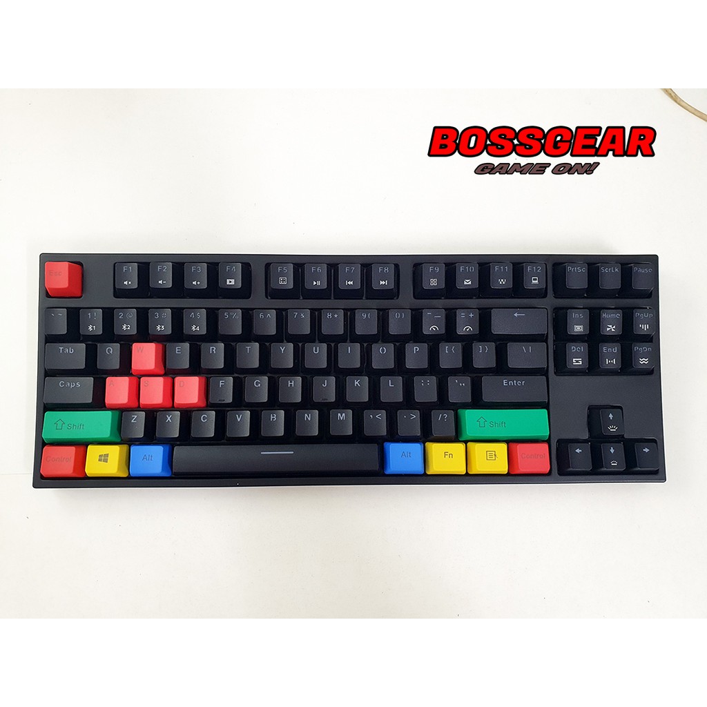 [Mã ELFLASH5 giảm 20K đơn 50K] Bộ Keycap PBT 14 Nút RGBY ( keycap lẻ nhiều màu sắc chất liệu pbt )