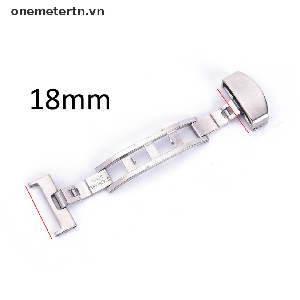 Dây Đồng Hồ Đeo Tay Thời Trang Bằng Thép Không Gỉ 18 / 20 / 22mm